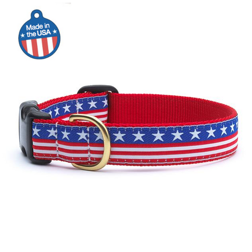 Stars & Stripes Collar & Leash
