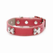 Bones Bling Dog Collar (Red, Pink)