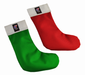 Christmas Stocking Dog Toy - Green