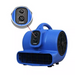 XPOWER X-430TF-MDK Professional 3 Speed Pet Grooming Dog Cage Dryer with Multi Drying Hose Kit, Timer & Filters