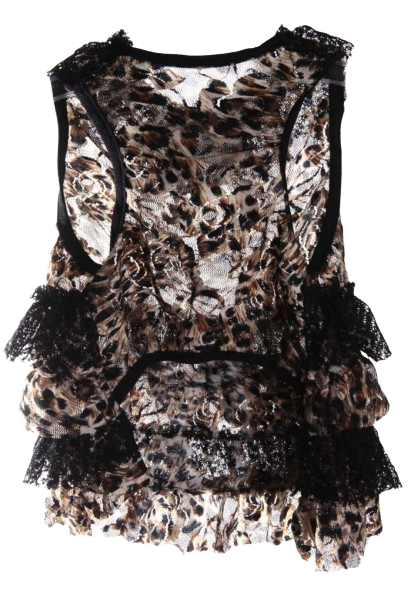 Animal Print Dog Dress