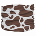 Cowhide Brown Pup Scruff