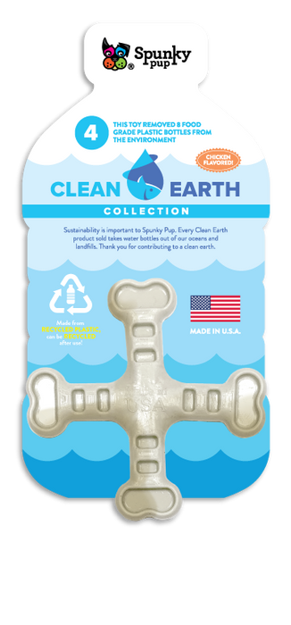 Clean Earth Recycled Crossbones